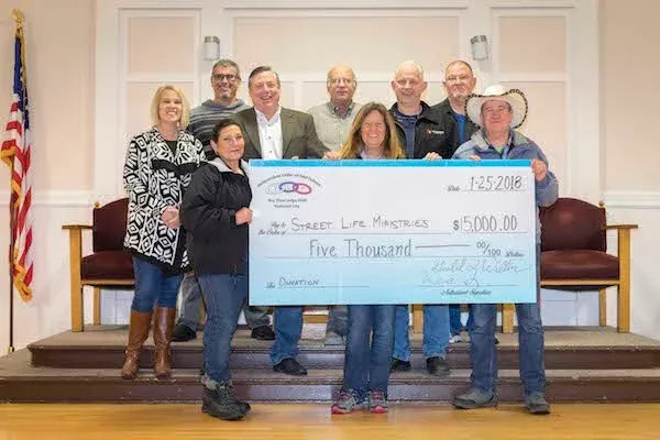Independent Order of Odd Fellows Donation