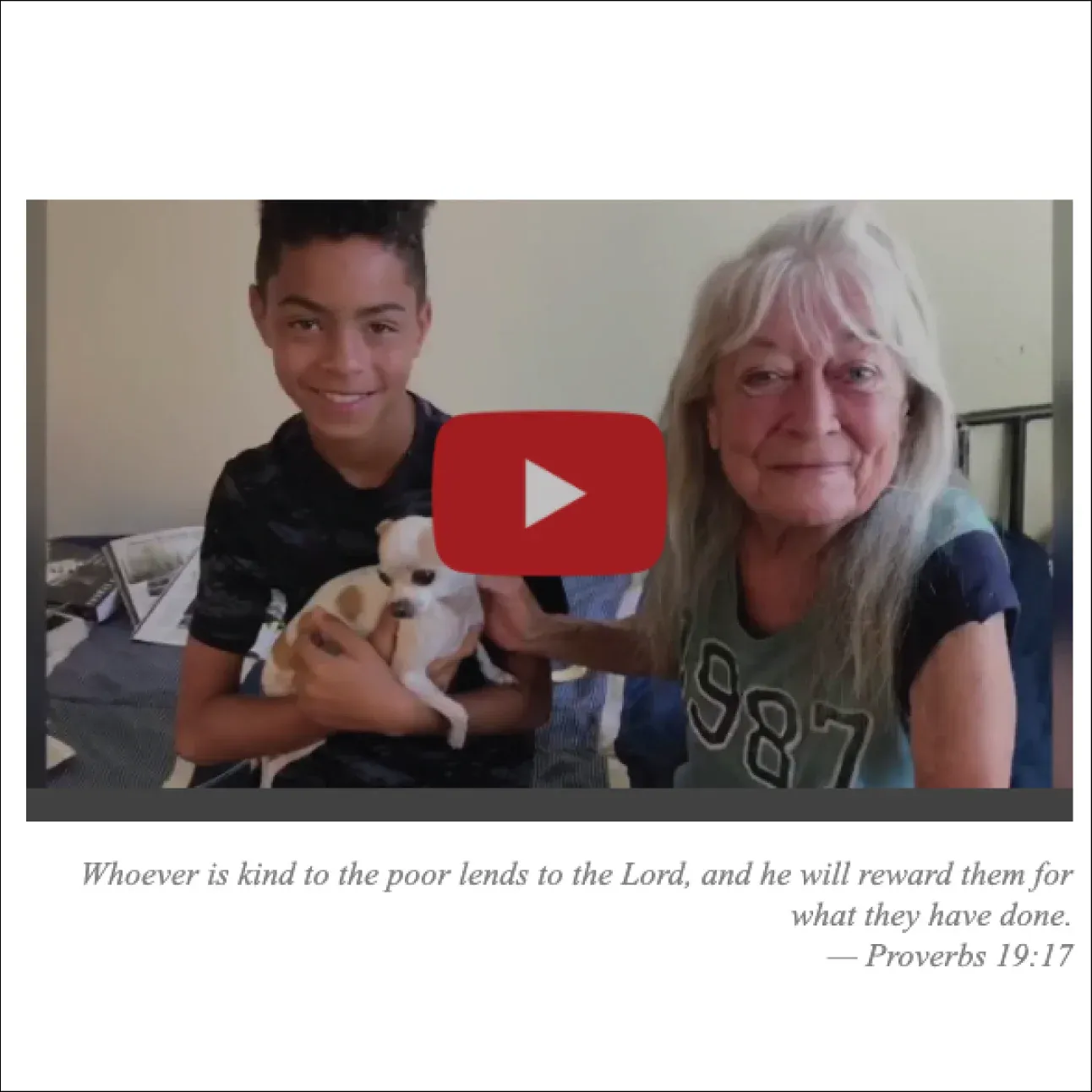 November 2020 Newsletter – She finally said YES to Jesus!
