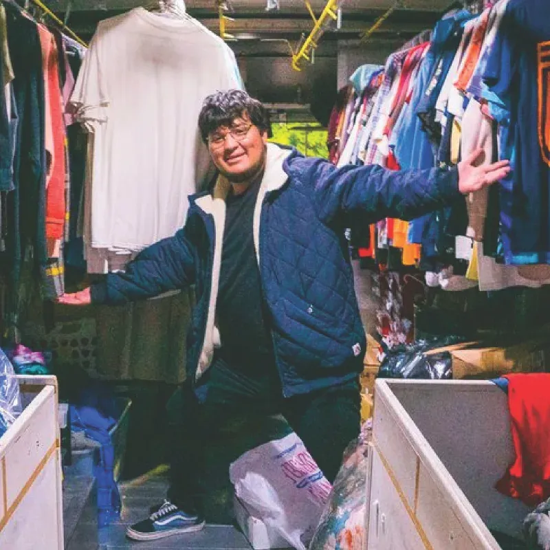 Clothing and supplies distributed by Street Life Ministries to those in need