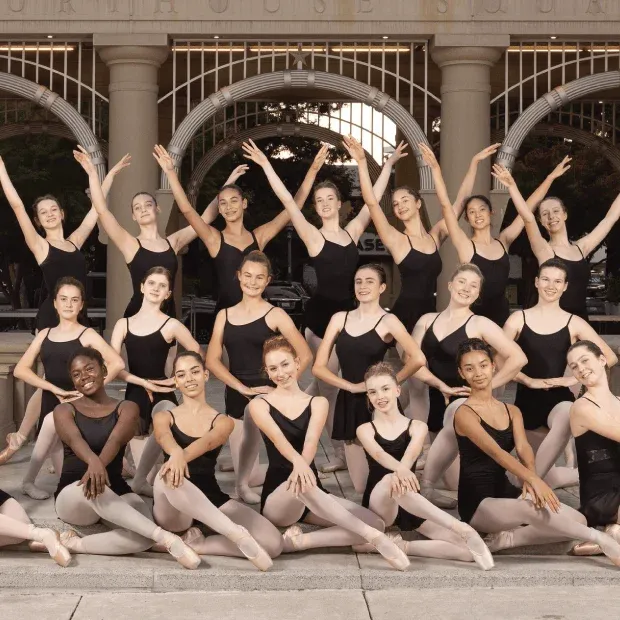a dance troupe