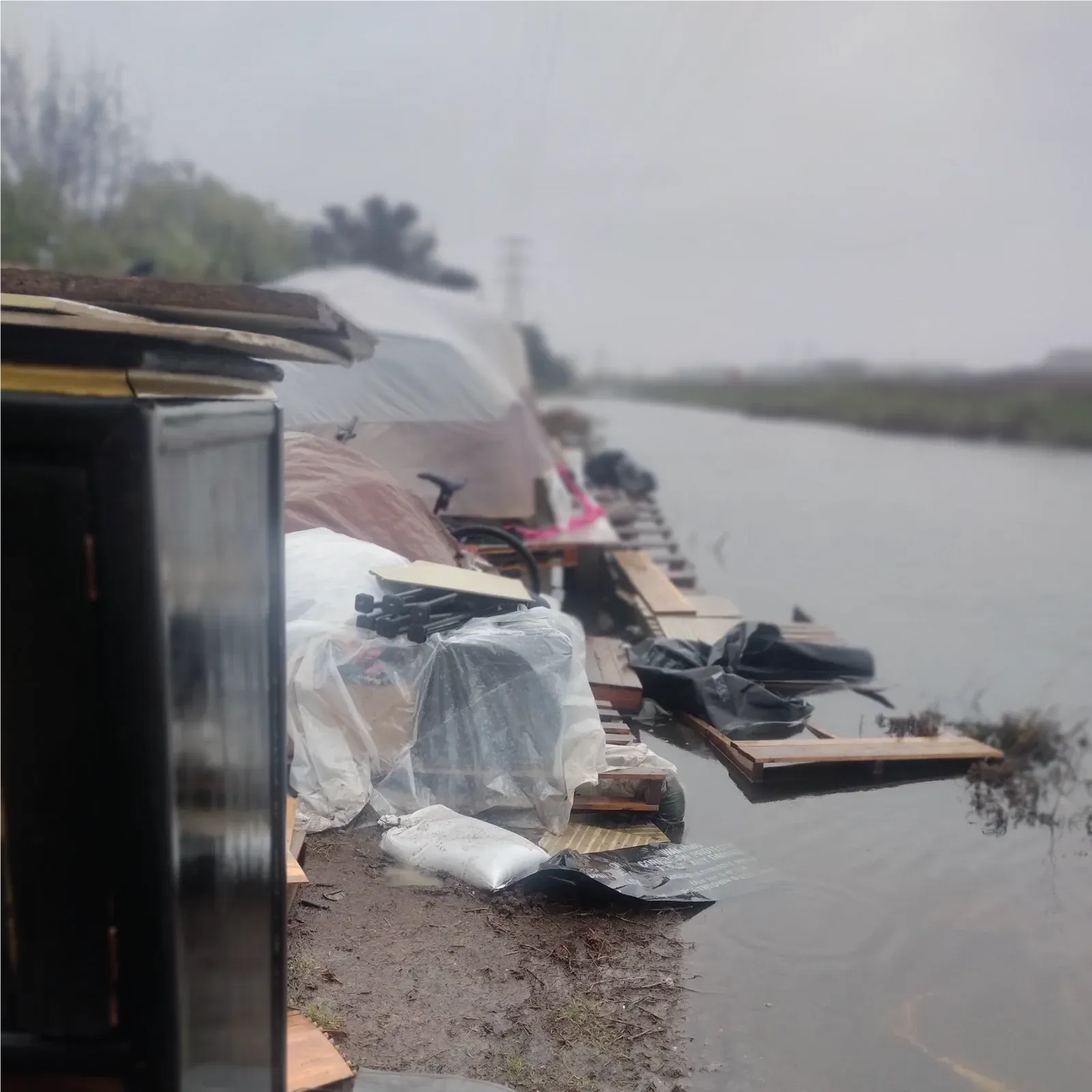 Surviving on the flooded streets