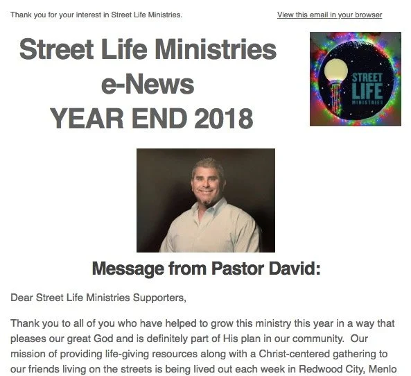 2018 Year End Newsletter
