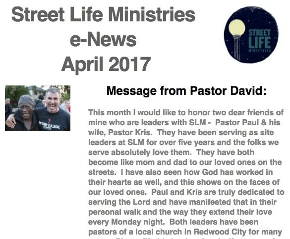 April 2017 Newsletter
