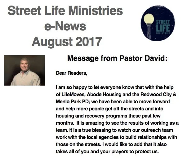 August 2017 Newsletter