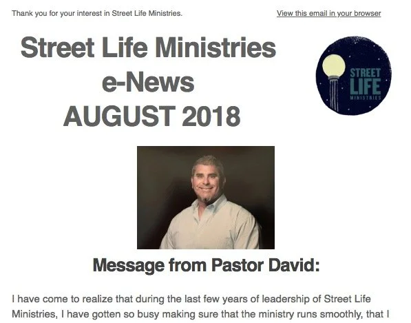 August 2018 Newsletter