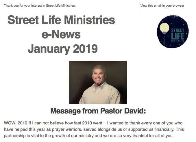 January 2019 Newsletter
